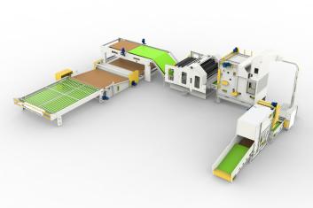 HJBR-1230*1850 สายการผลิตผ้านวม