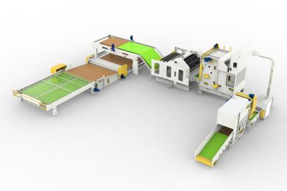 HJBR-1230*1850 สายการผลิตผ้านวม